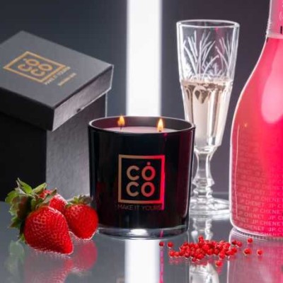 COCO MAKE IT YOURS Μεσαίο Αρωματικό  κερί  ENDLESS LOVE με σόγια