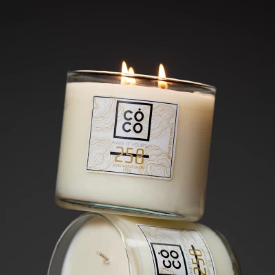 Aρωματικό κερί σόγιας & καρύδας 258 (450g)
