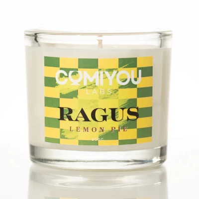 Αρωματικό κερί σόγιας & καρύδας LEMON PIE (200g)