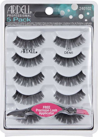 Ardell - 101 Demi Black Natural Multipack Lashes