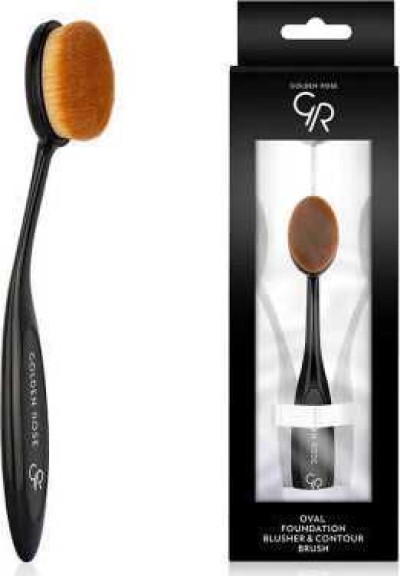 Golden Rose -Oval Blusher & Contour Brush