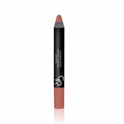 Matte Lipstick Crayon 18. Golden Rose