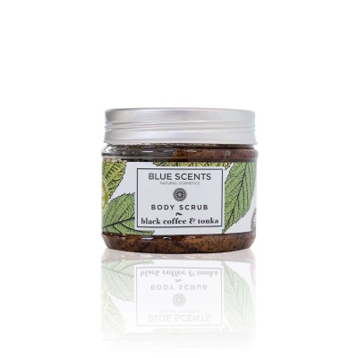 BLUE SCENTS BODY SCRUB BLACK COFFEE & TONKA – 200ML