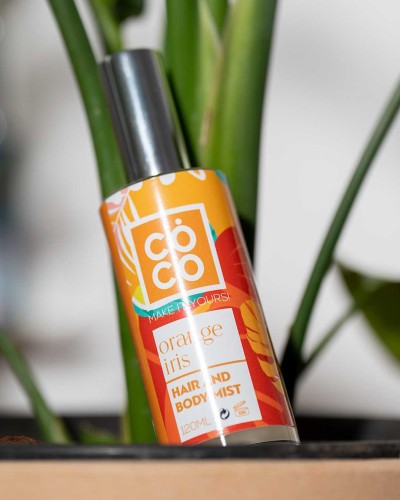 ORANGE IRIS hair and body mist