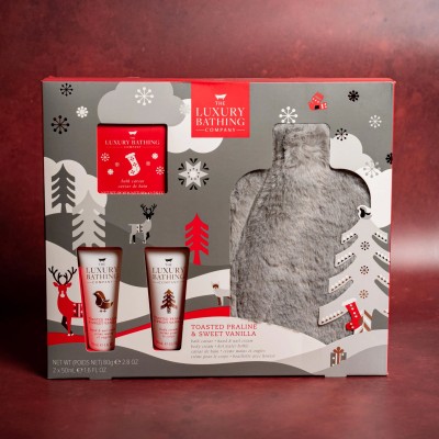 Cosy Night Care Set με άρωμα πραλίνα και βανίλια