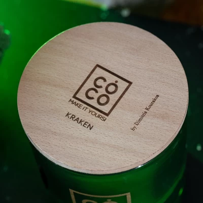 Aρωματικό κερί σόγιας KRAKEN (630g)