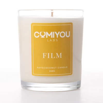 Aρωματικό κερί σόγιας & καρύδας FILM (250g)