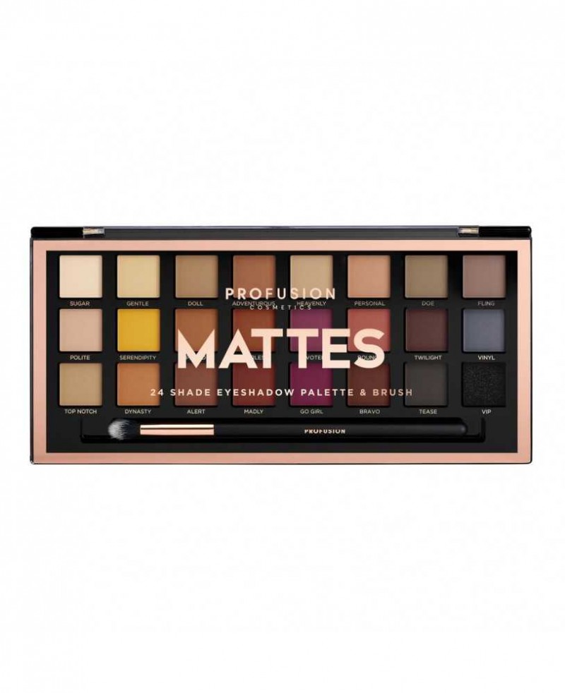 Profusion - 24 Shade Eyeshadow Palette Mattes