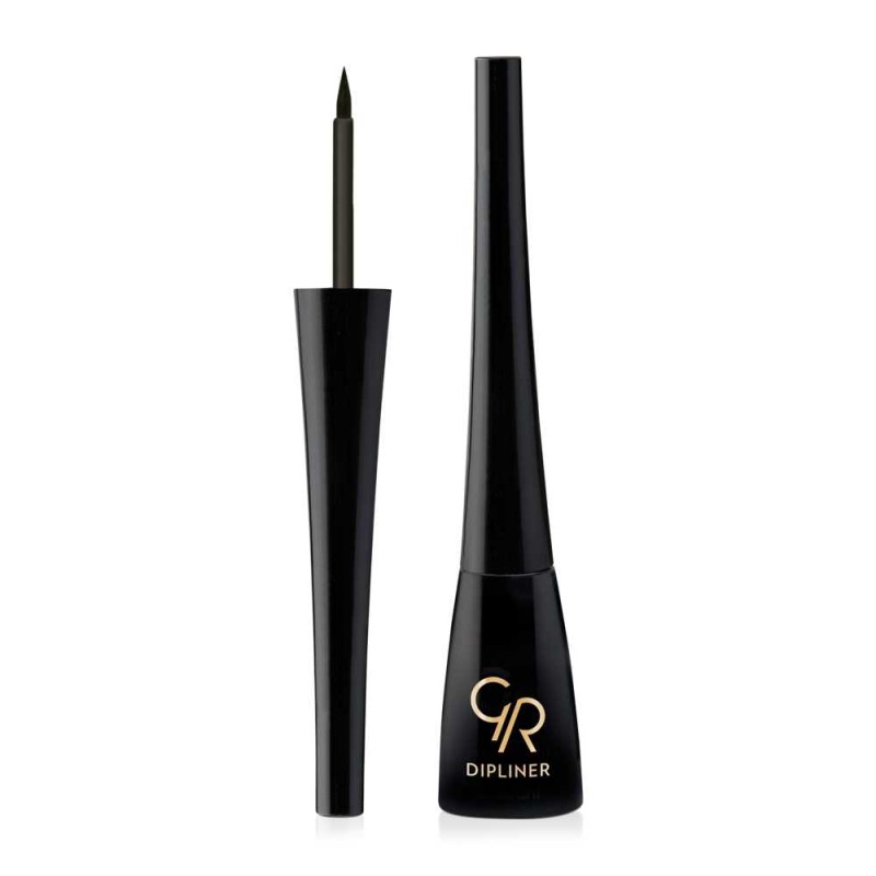 Dipliner Liquid Eyeliner. Golden Rose