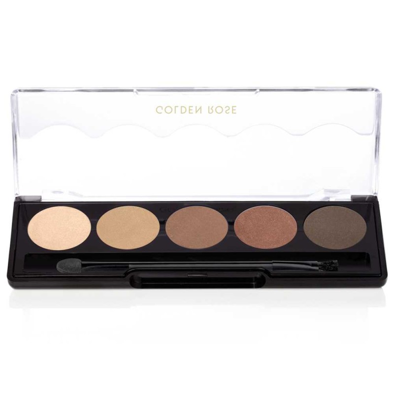 Eyeshadow pallete - 103 Brown Line. Golden Rose