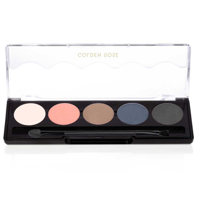 Eyeshadow pallete - 112 Stormy Matte. Golden Rose