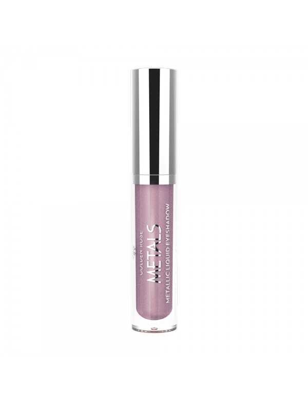 Metallic Liquid Eyeshadow - 110 Lilac. Golden Rose