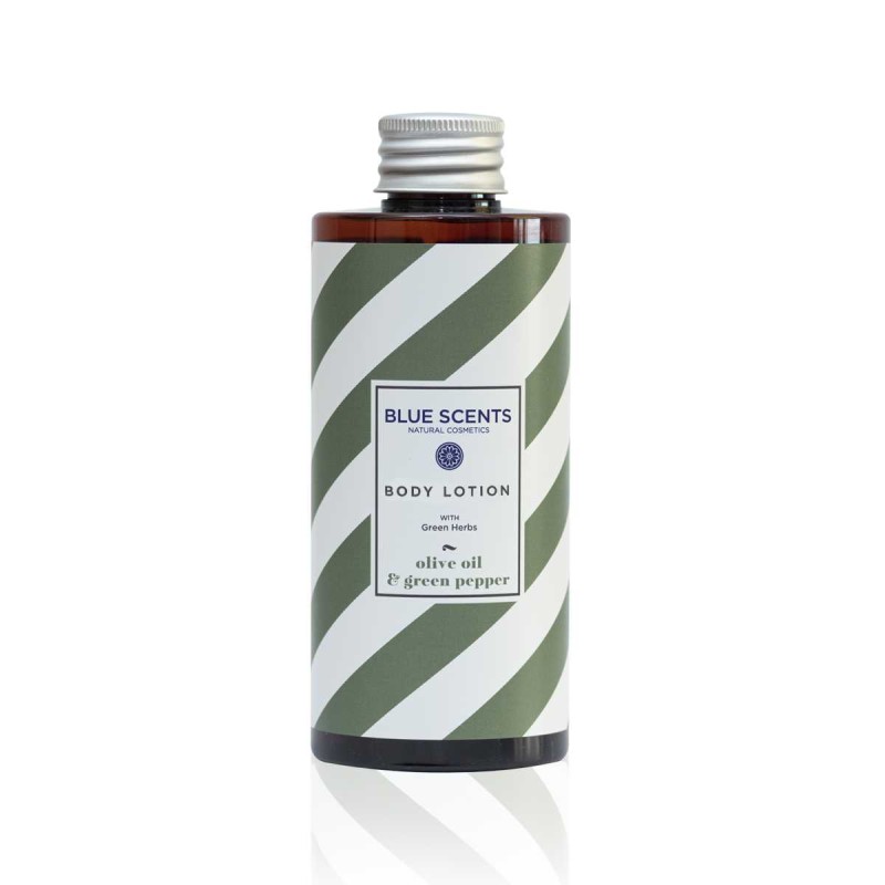 ΓΑΛΑΚΤΩΜΑ ΣΩΜΑΤΟΣ OLIVE OIL & GREEN PEPPER - BLUE SCENTS