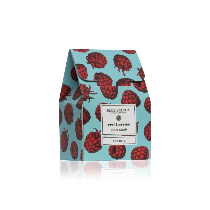 ΣΕΤ ΣΑΠΟΥΝΙΩΝ RED BERRIES - BLUE SCENTS