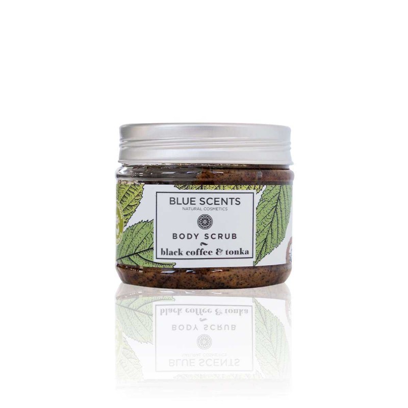 BLUE SCENTS BODY SCRUB BLACK COFFEE & TONKA – 200ML