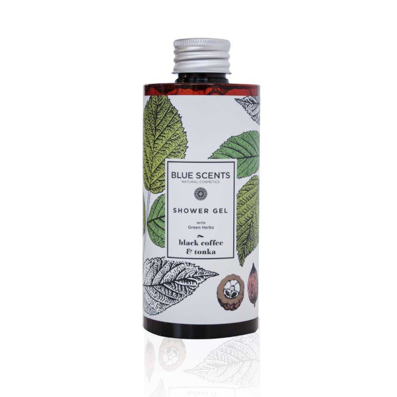 BLUE SCENTS SHOWER GEL BLACK COFFEE & TONKA – 300ML