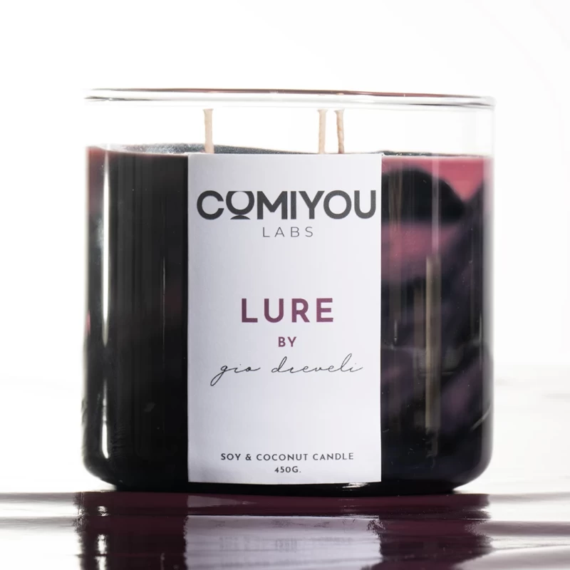 Aρωματικό κερί σόγιας & καρύδας LURE by Gio Dreveli (450g)