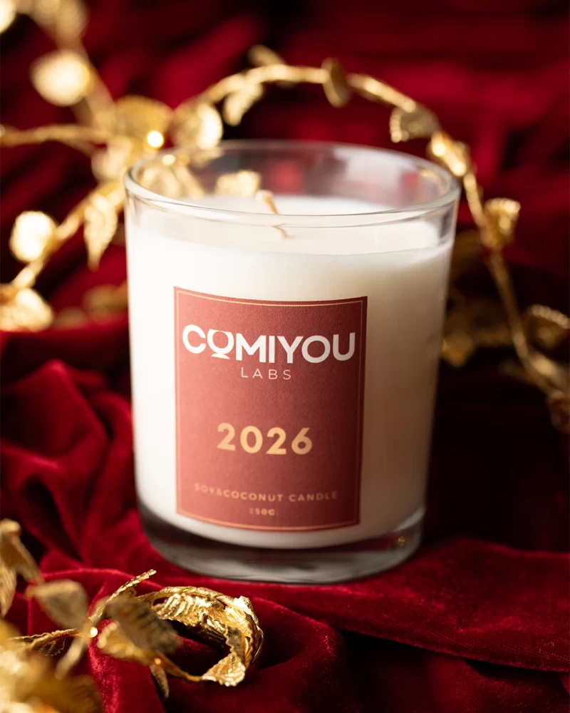 Aρωματικό κερί σόγιας & καρύδας 2026 (200g)